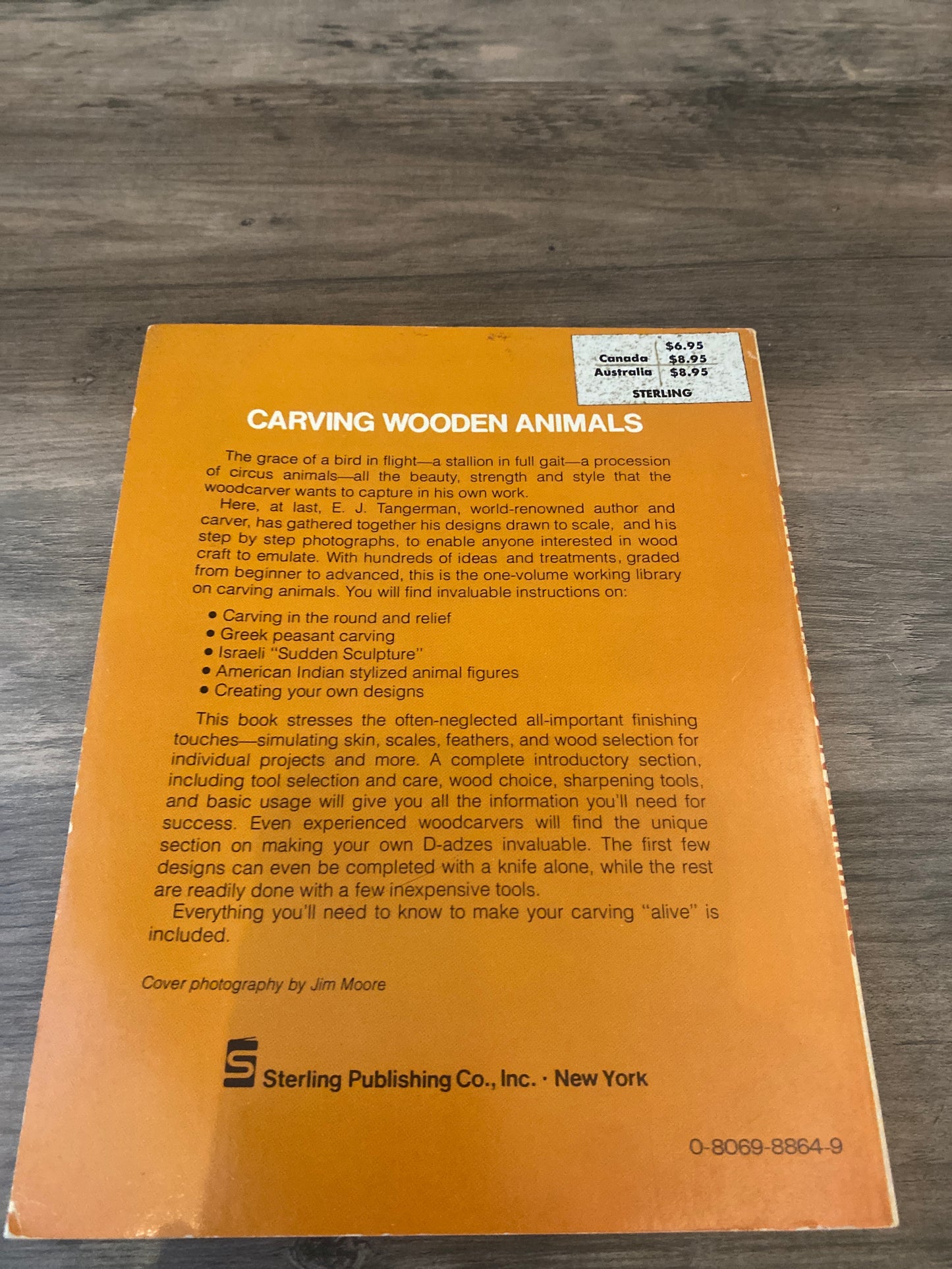 Carving Wooden Animals by E.J. Tangerman