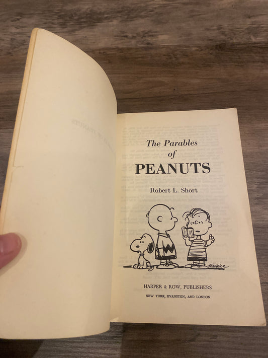 The Parables of Peanuts by Robert L. Short