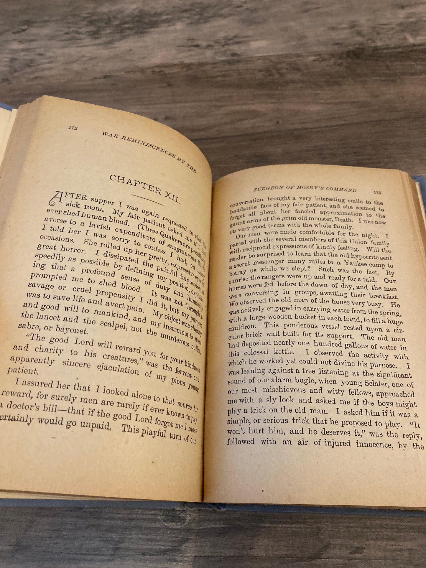 War Reminiscences By The Surgeon Of Mosby's Command by A. Monteiro