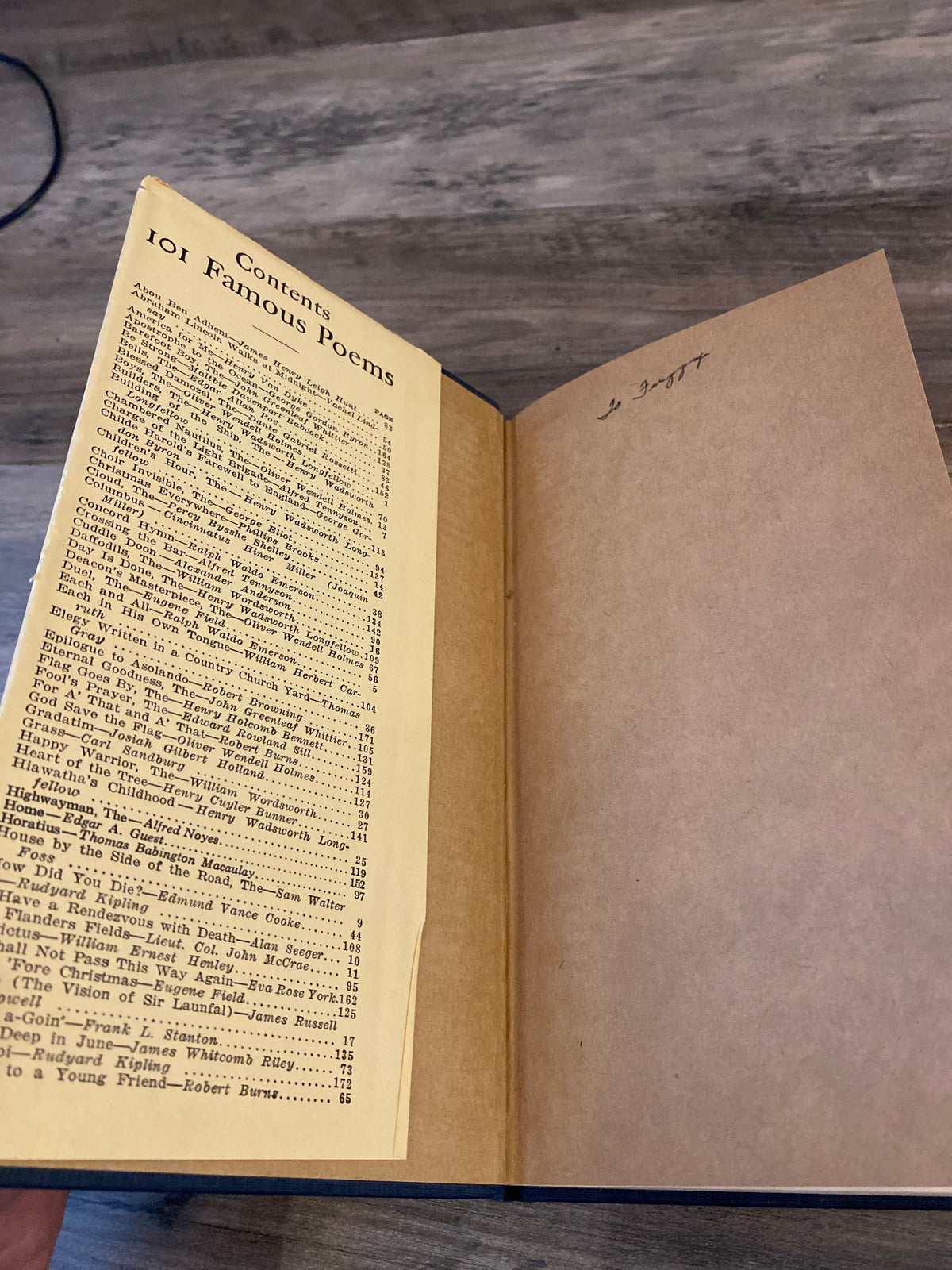 One Hundred And One Famous Poems