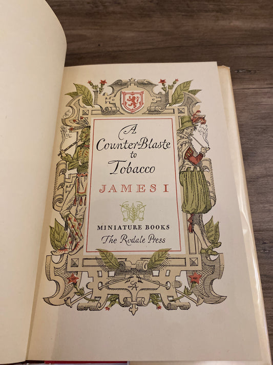 A Counter-Blaste to Tobacco by James I