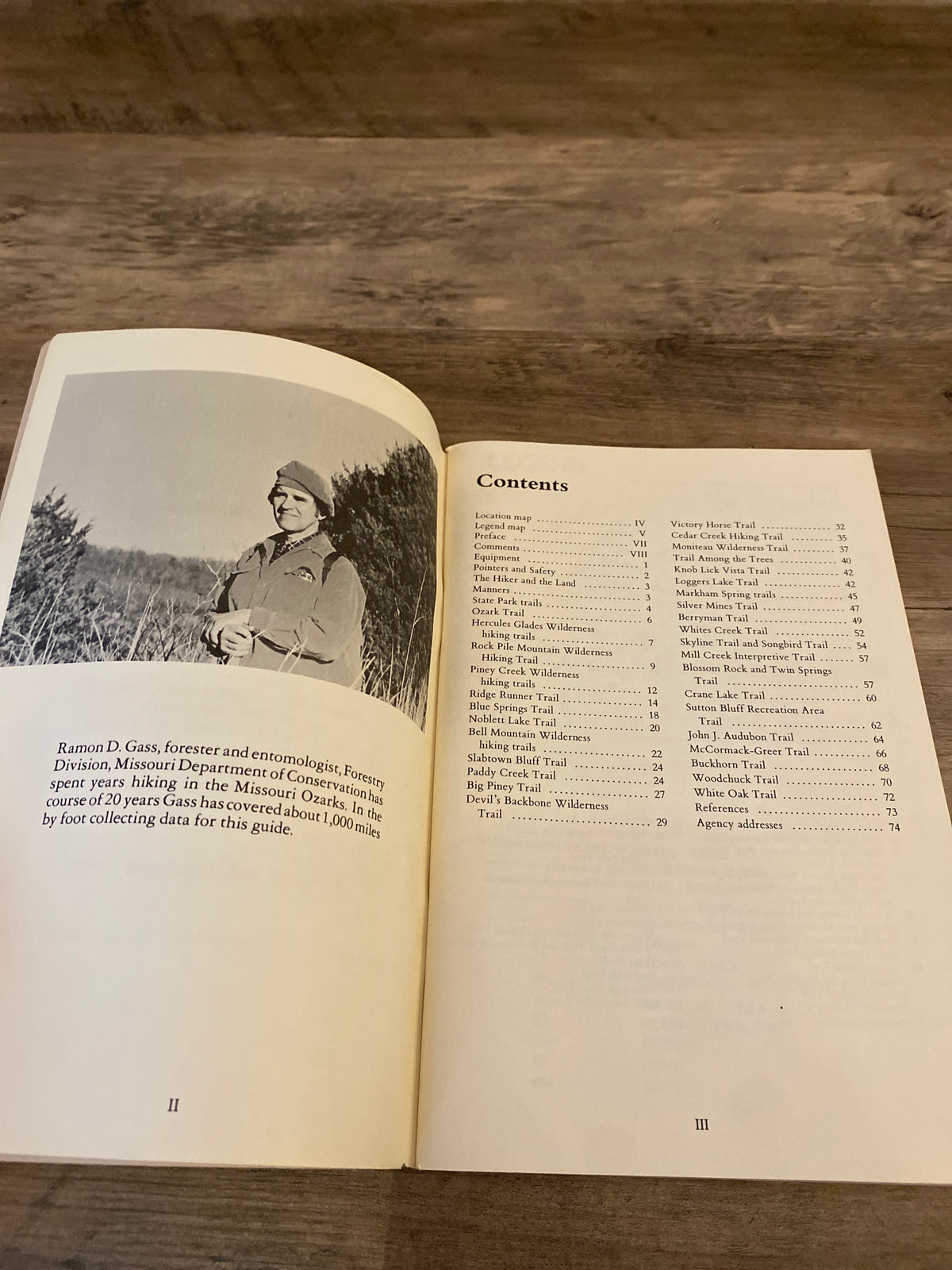Missouri Hiking Trails by Ramon D. Gass