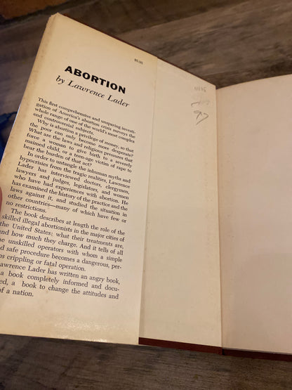 Abortion by Lawrence Lader