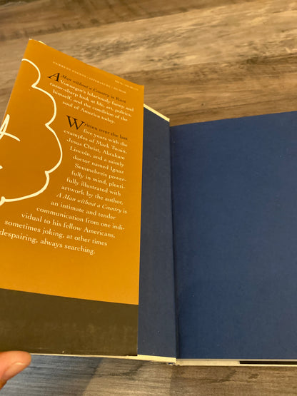 A Man Without A Country by Kurt Vonnegut Signed