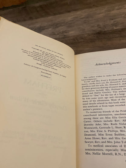 The Big-Little World of Doc Pritham by Dorothy Clarke Wilson