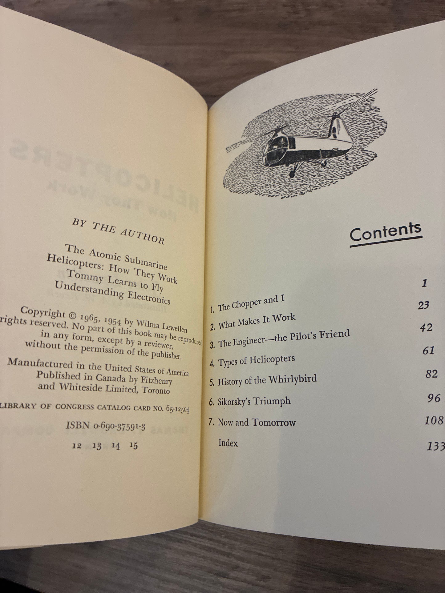 Helicopters: How They Work by John Lewellen