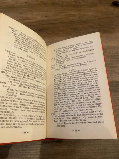 Authorized Ritual for the Capitular Degrees by General Conference of Grand Chapters