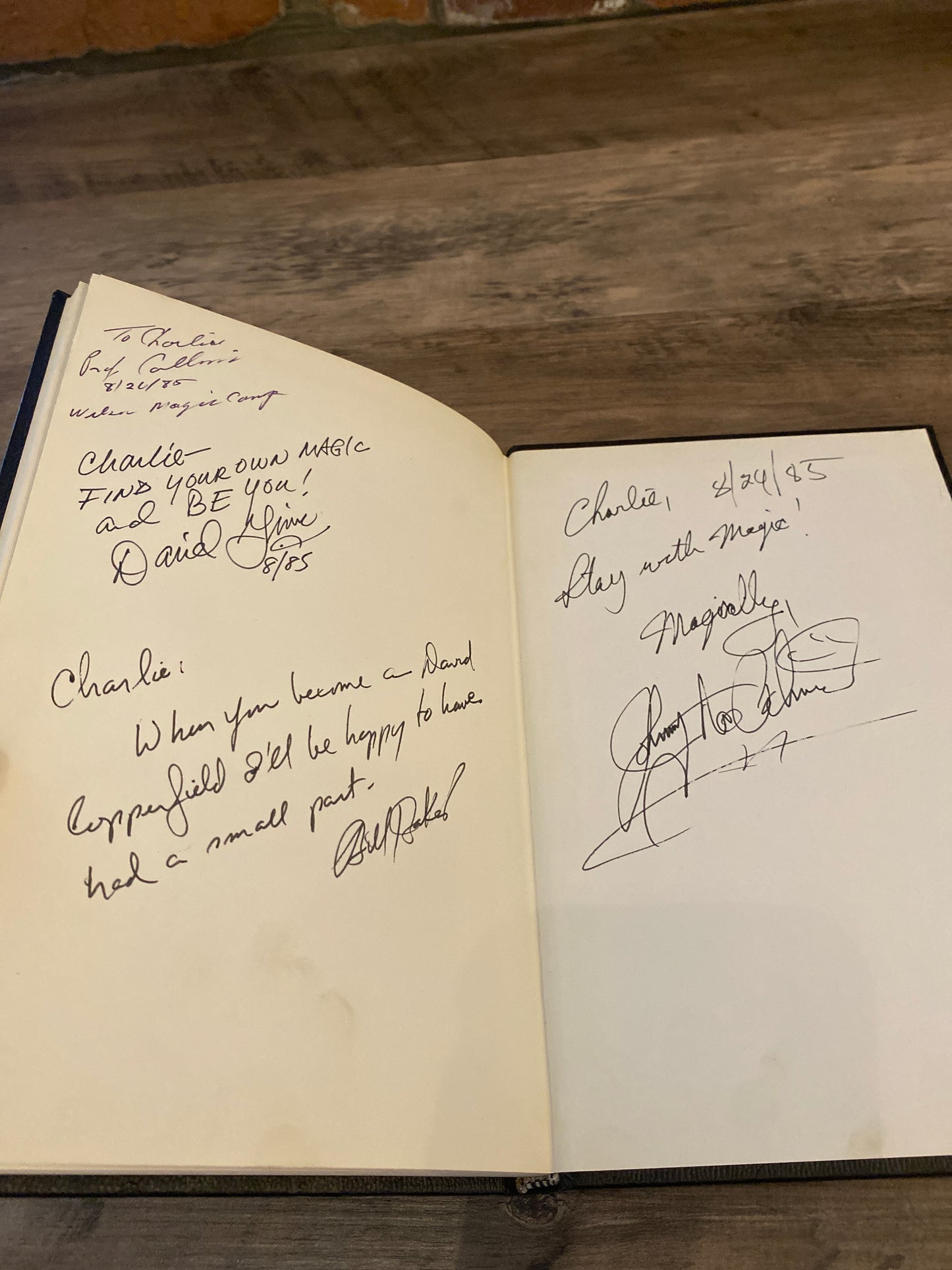 The Chop Cup Book Signed by Mark Wilson
