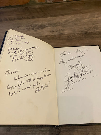 The Chop Cup Book Signed by Mark Wilson