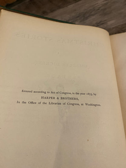 Christmas Stories by Charles Dickens