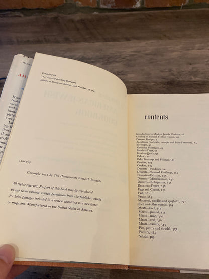 The Complete American-Jewish Cook Book by Anne London and Bertha Kahn Bishov