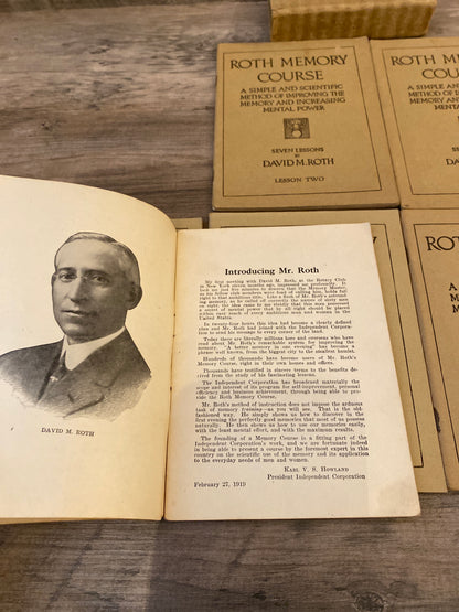 Roth Memory Course by David M. Ross (Missing Vol.3)