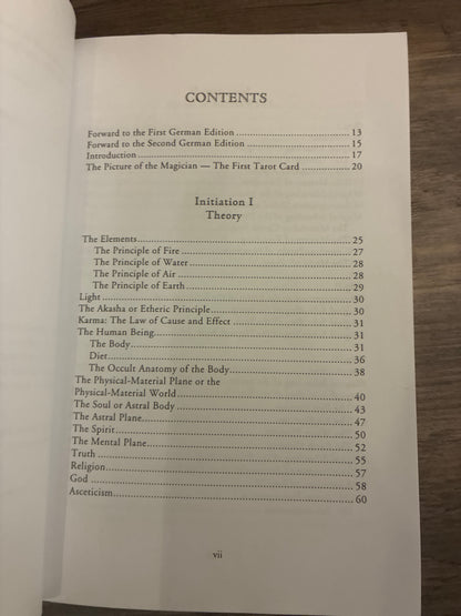 Initiation Into Hermetics by Franz Bardon