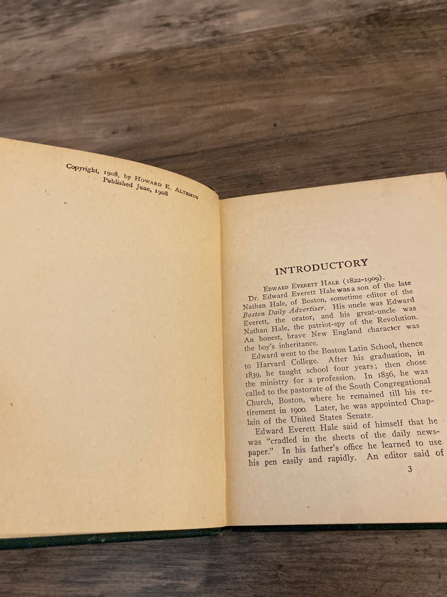 The Man Without A Country by Edward Everett Hale
