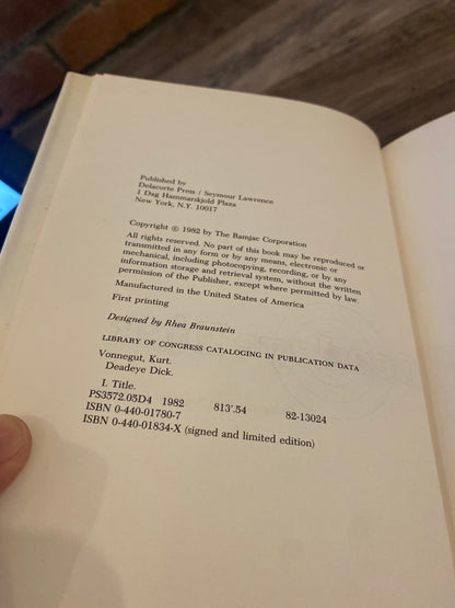 Dead-Eyed Dick by Kurt Vonnegut