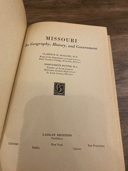 Missouri by McClure, Potter