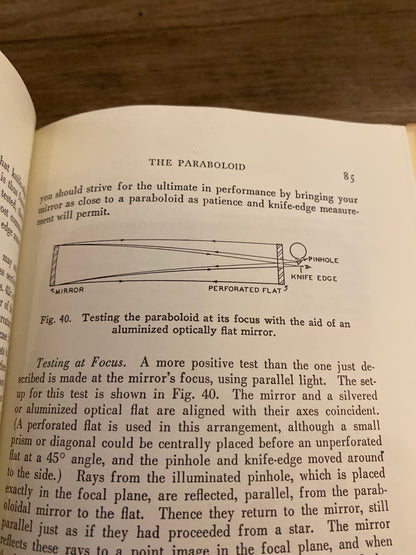 Making Your Own Telescope by Allyn J. Thompson