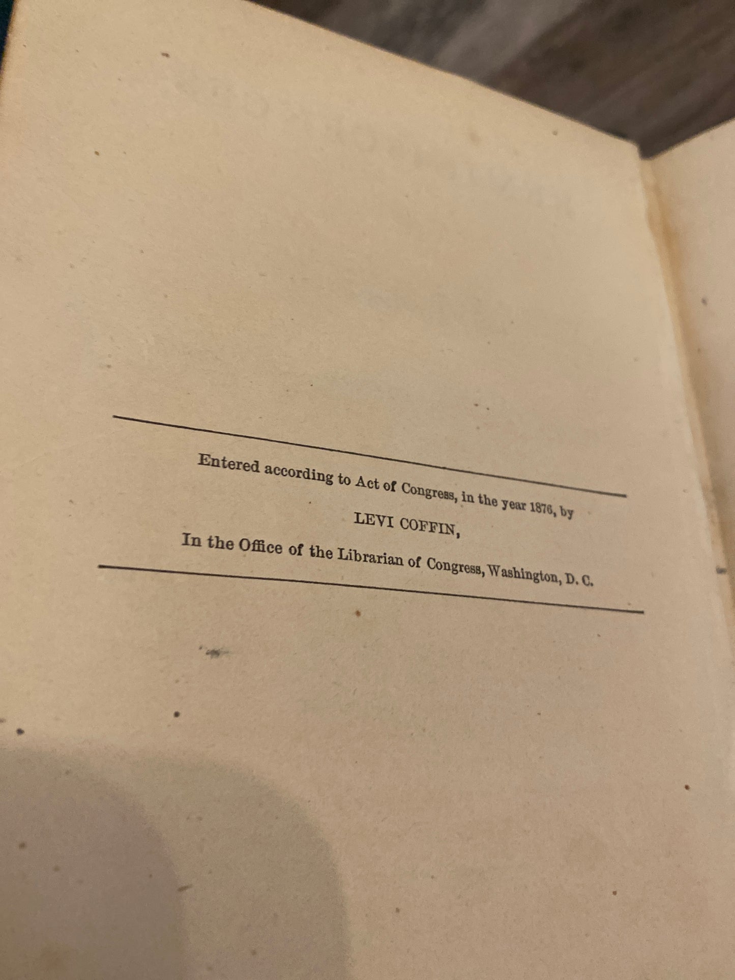 Reminiscences of Levi Coffin by Levi Coffin