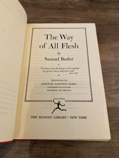 The Way Of All Flesh by Samuel Butler