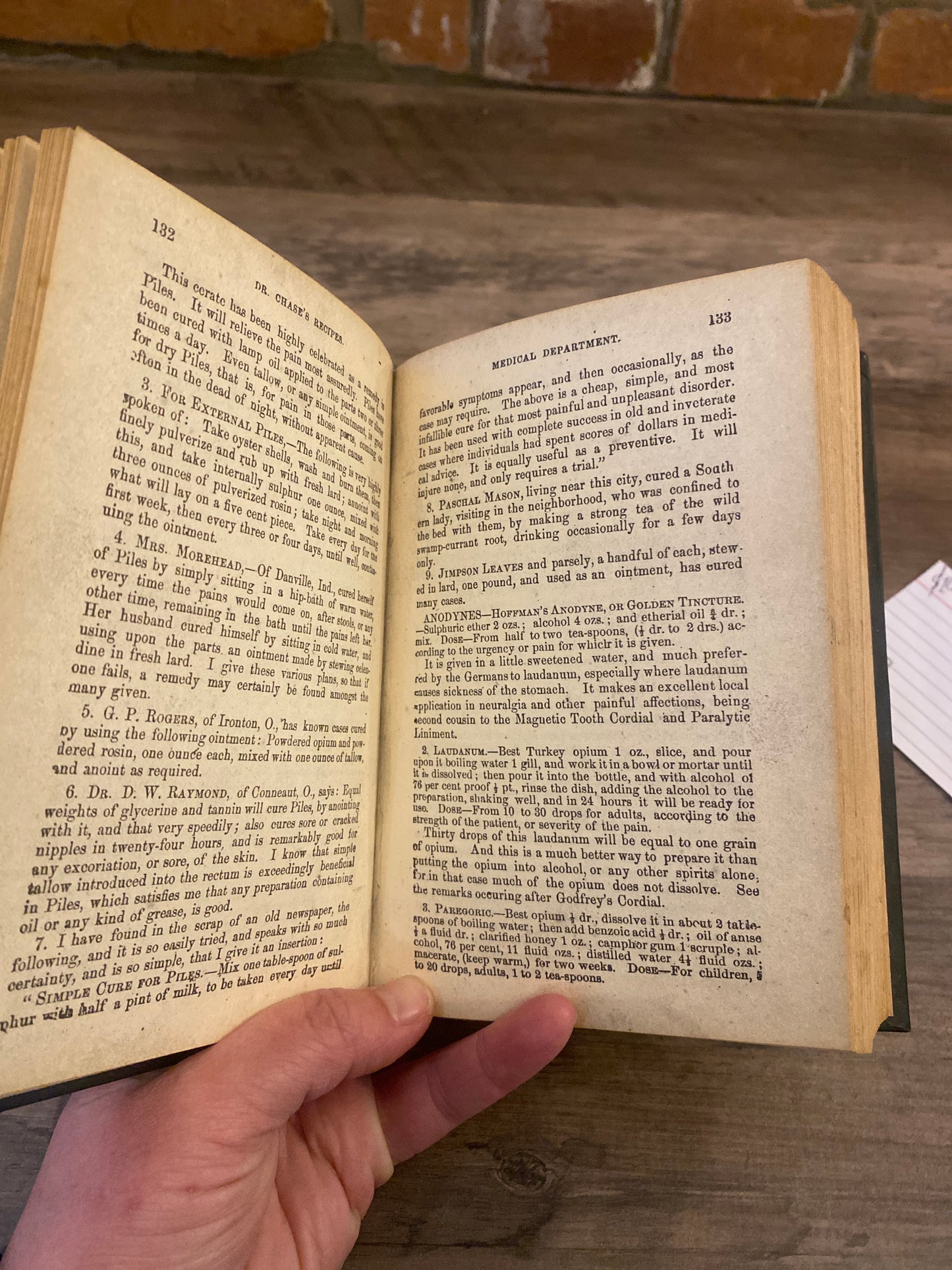 Dr. Chase’s Recipes by A.W. Chase