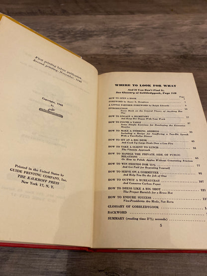 The Care and Feeding of Executives by Millard C. Faught and Laurence Hammond