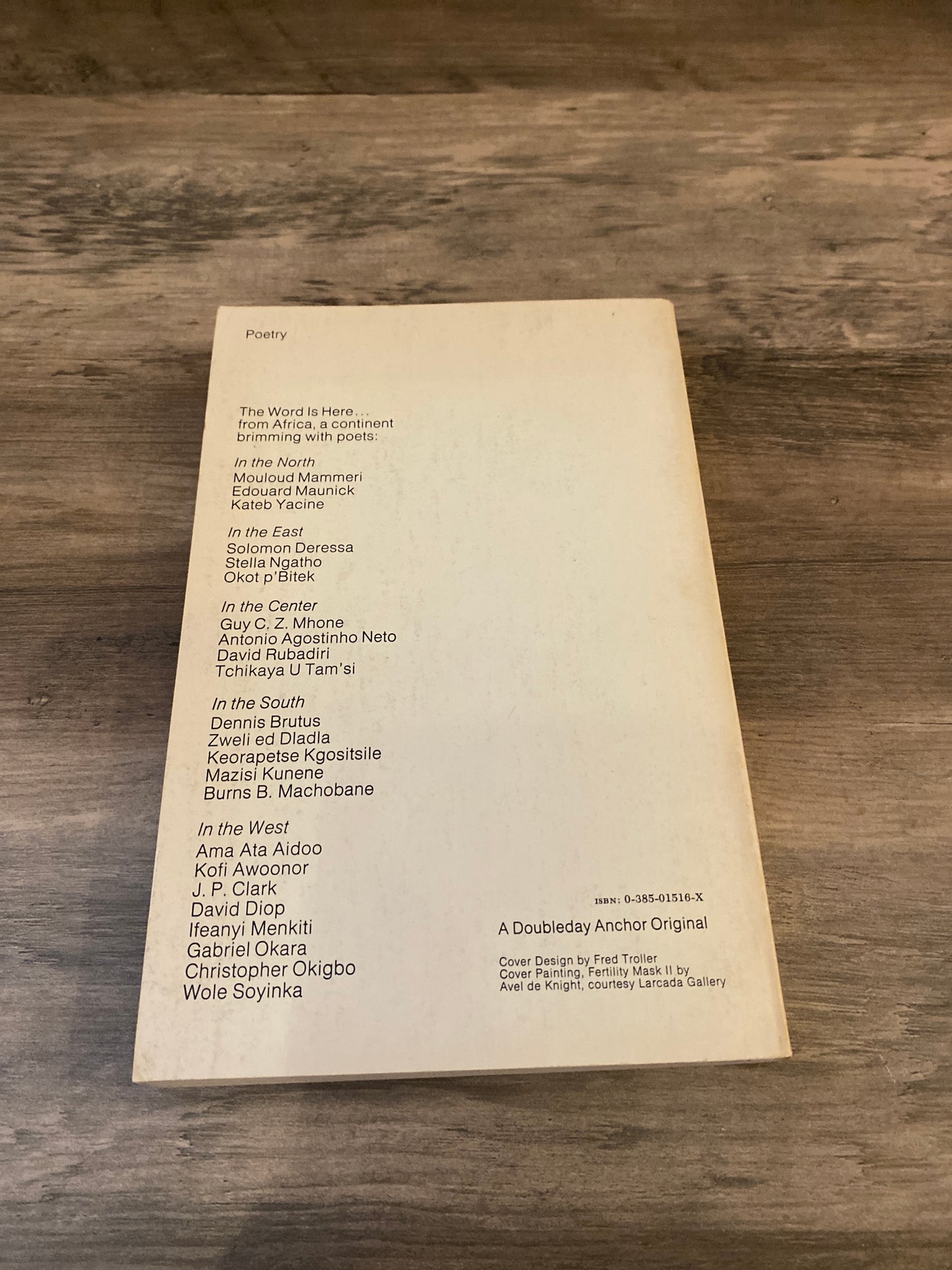 The Word is Here: Poetry From Modern Africa by Keorapetse Kgositsile