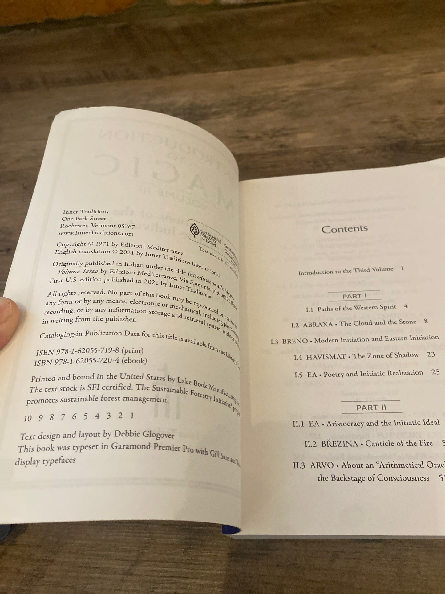Introduction to Magic Vol. III by Julius Evola