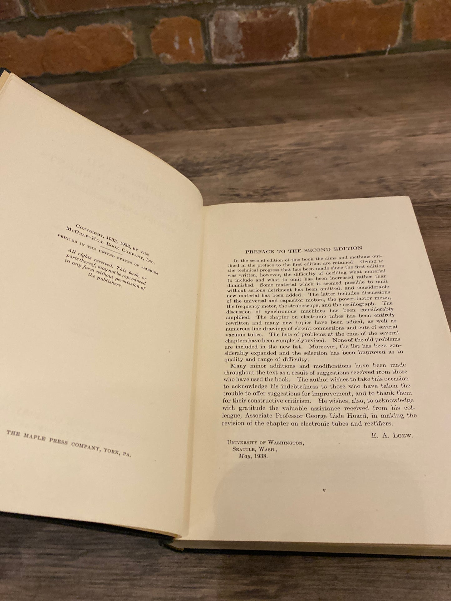 Direct and Alternating Currents by E. A. Loew