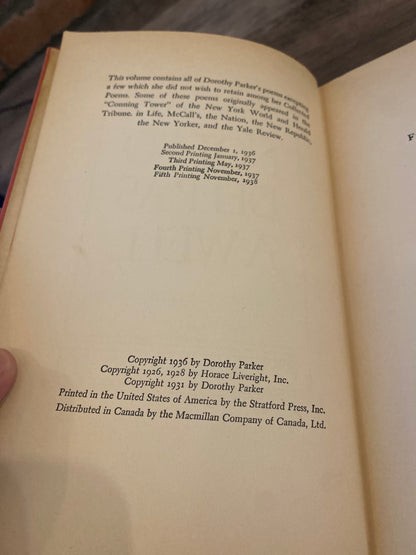 Not So Deep As A Well by Dorothy Parker