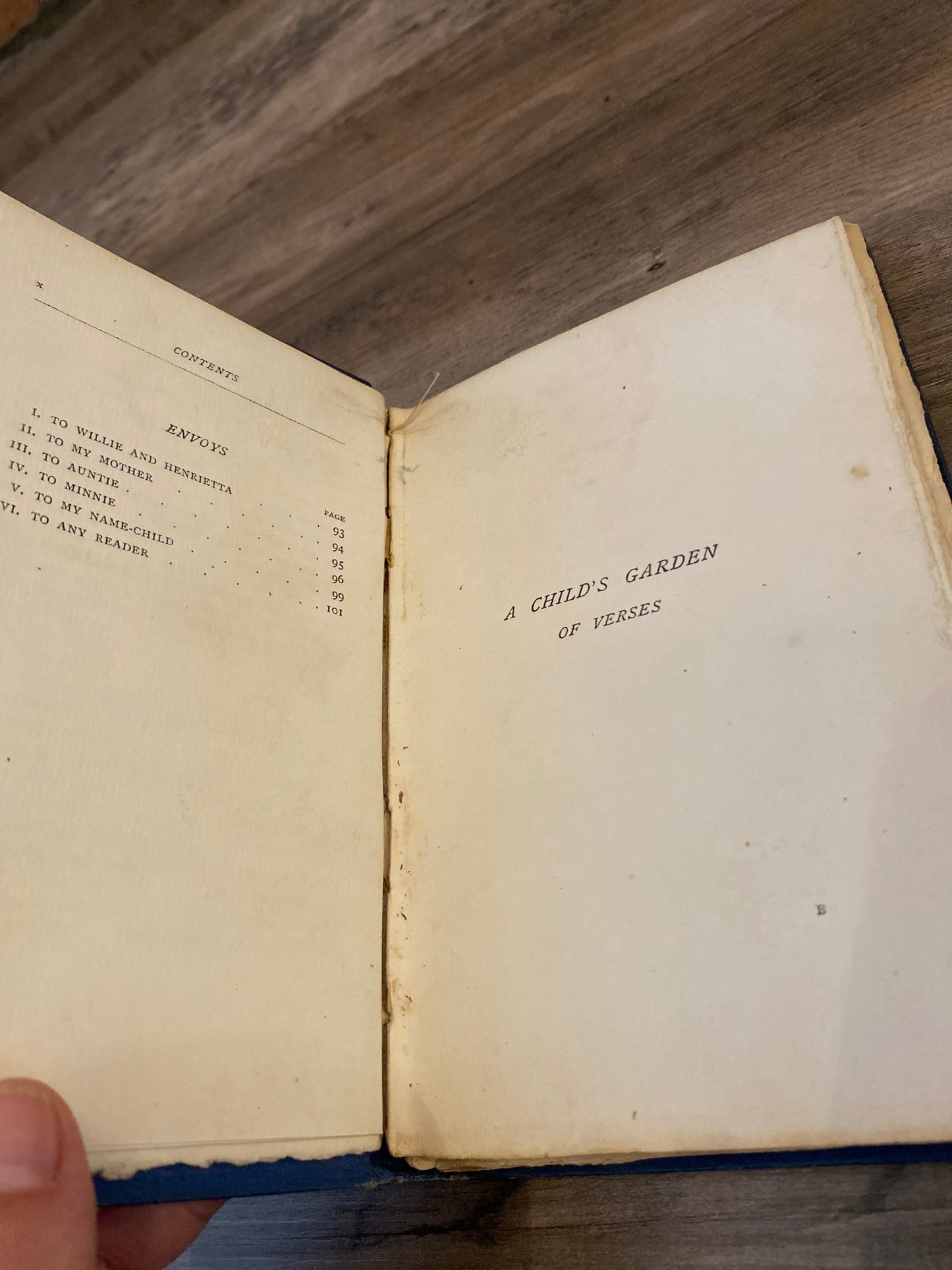 A Child's Garden of Verses by Robert Louis Stevenson