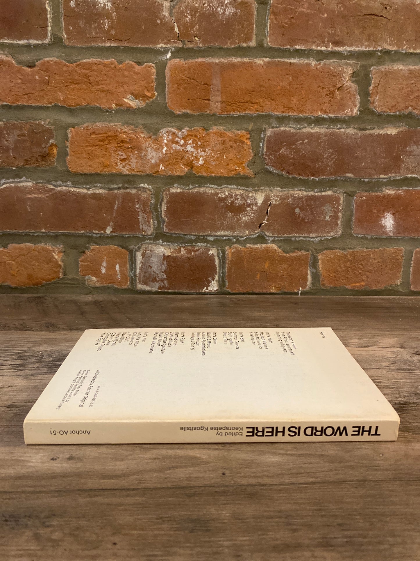 The Word is Here: Poetry From Modern Africa by Keorapetse Kgositsile