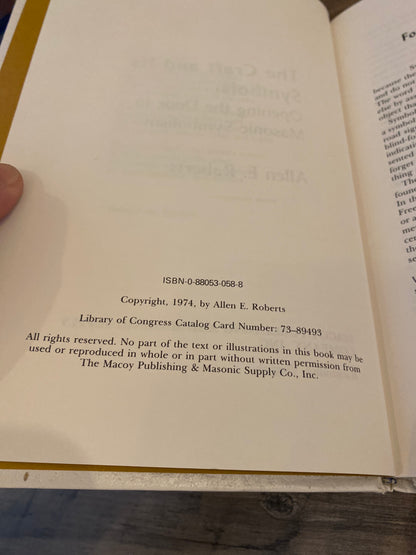 The Craft And Its Symbols by Allen E. Roberts