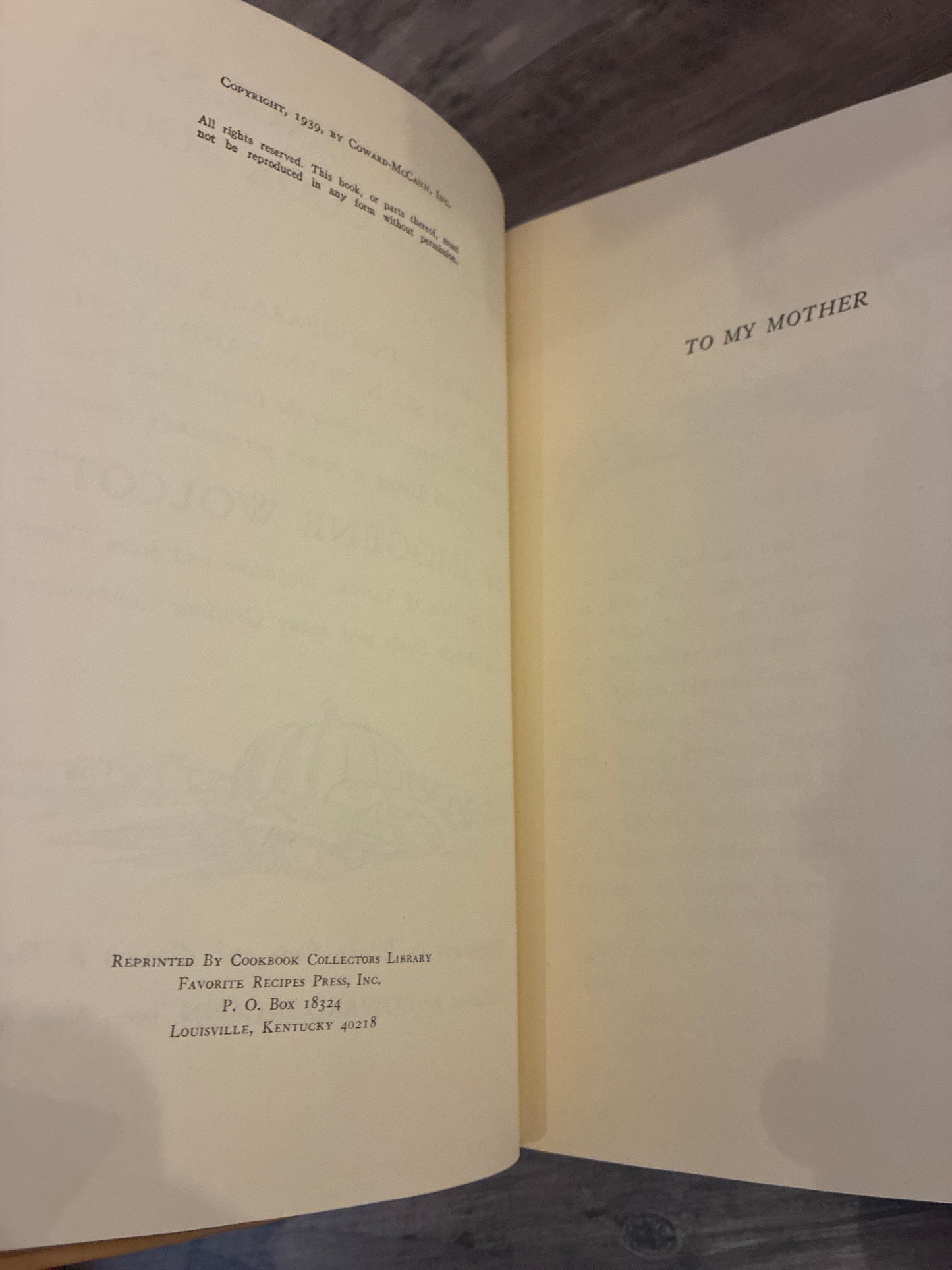 The New England Yankee Cookbook by Imogene Wolcott