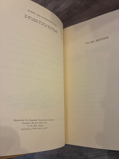 The New England Yankee Cookbook by Imogene Wolcott