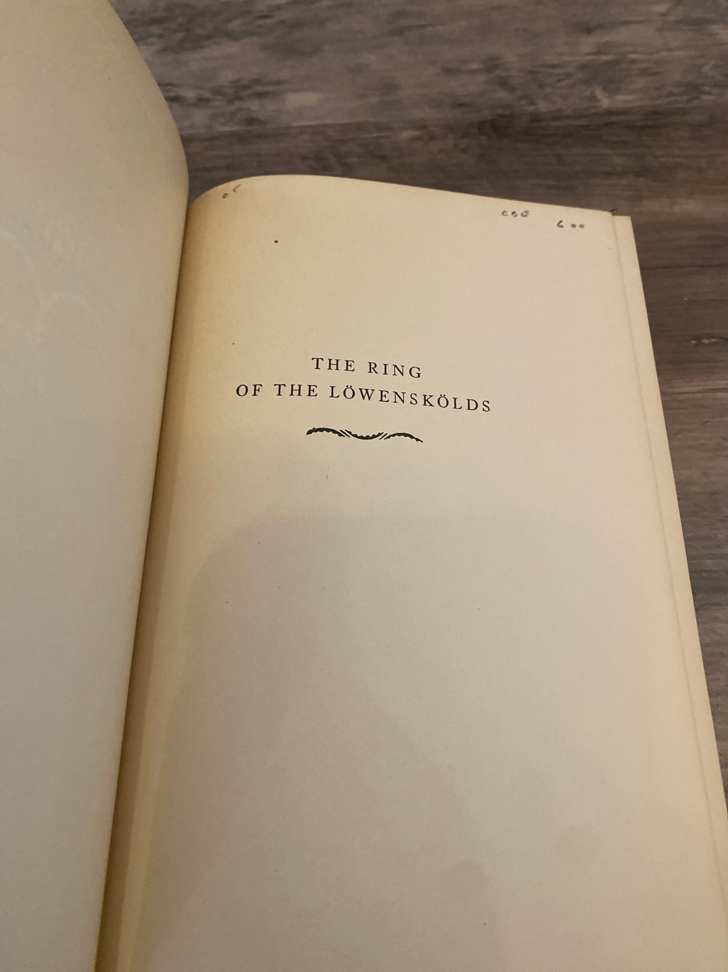 The Ring Of The Lowenskolds by Selma Lagerlof