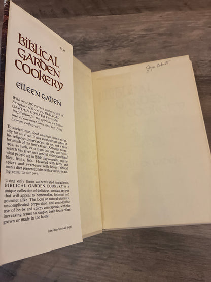 Biblical Garden Cookery by Eileen Gaden