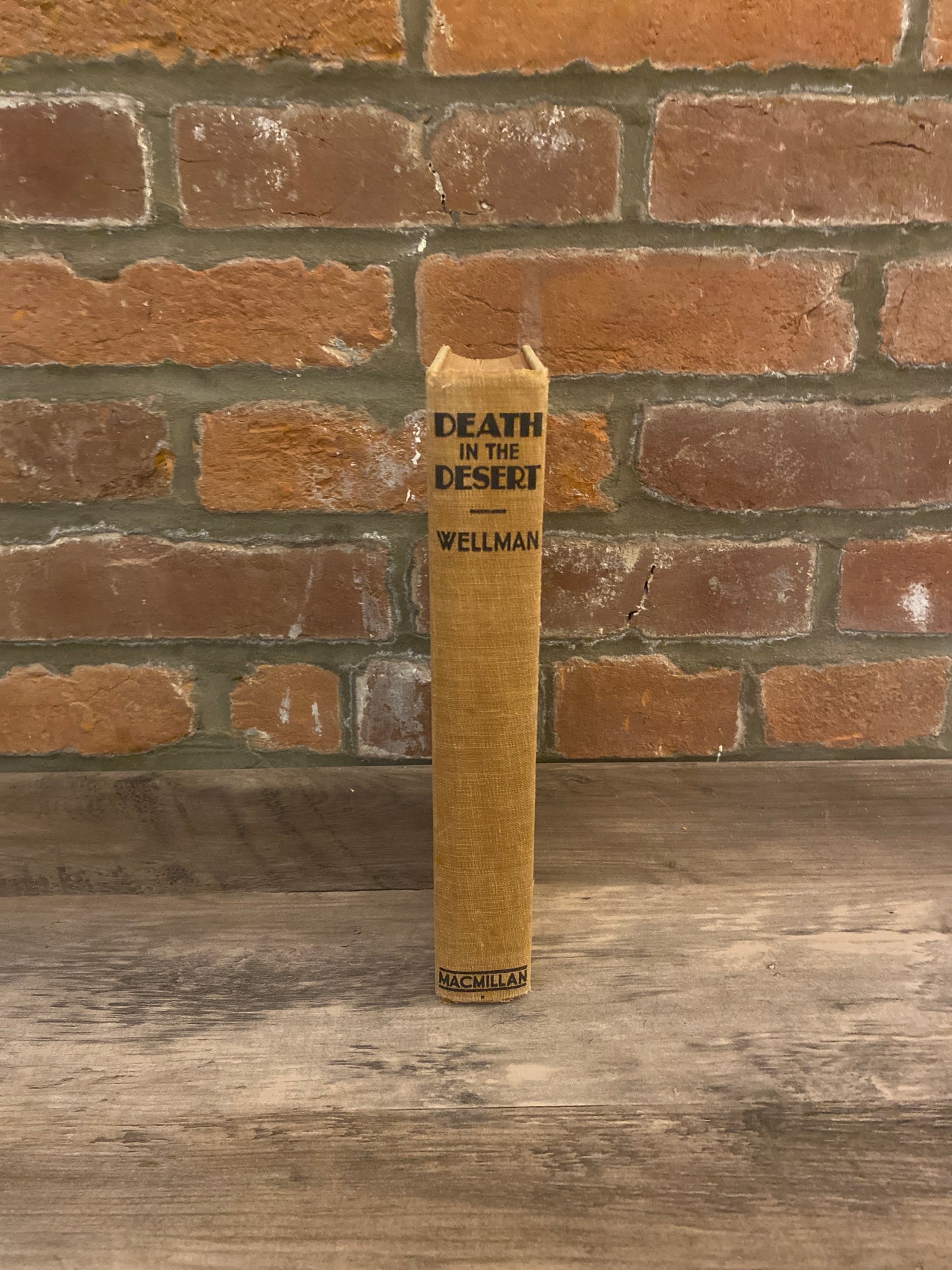 Death In The Desert by Paul I. Wellman
