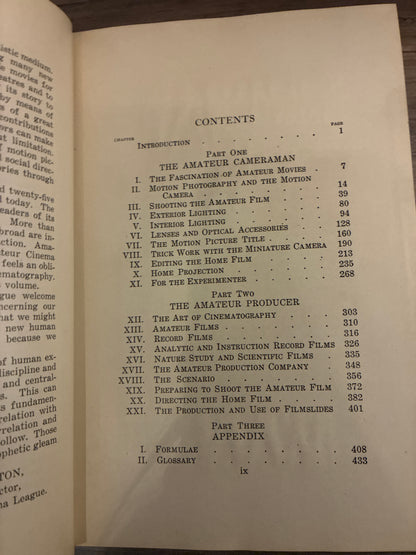 Amateur Movie Making by Herbert C. McKay