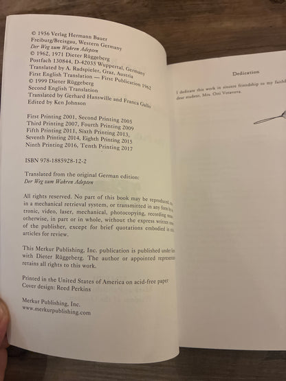 Initiation Into Hermetics by Franz Bardon