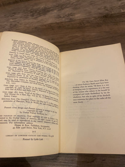 The Parables of Peanuts by Robert L. Short