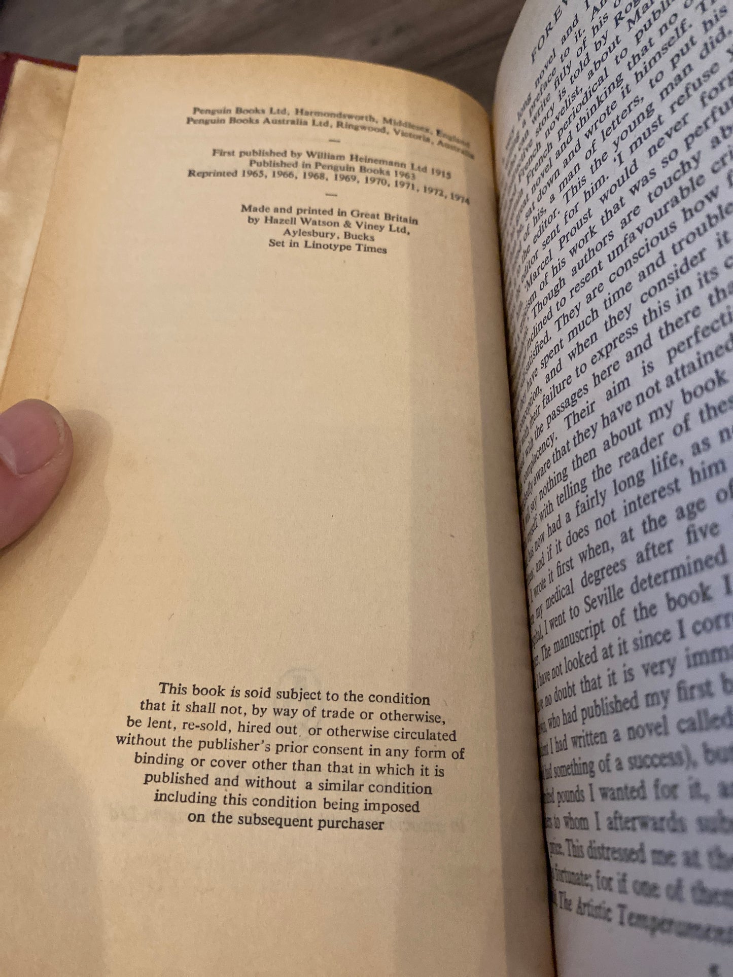 Of Human Bondage by W. Somerset Maugham