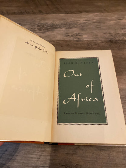 Out of Africa by Isak Dinesen