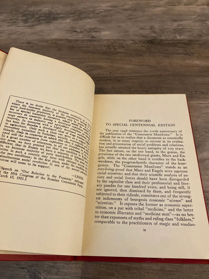 The Communist Manifesto by Karl Marx and Frederick Engels