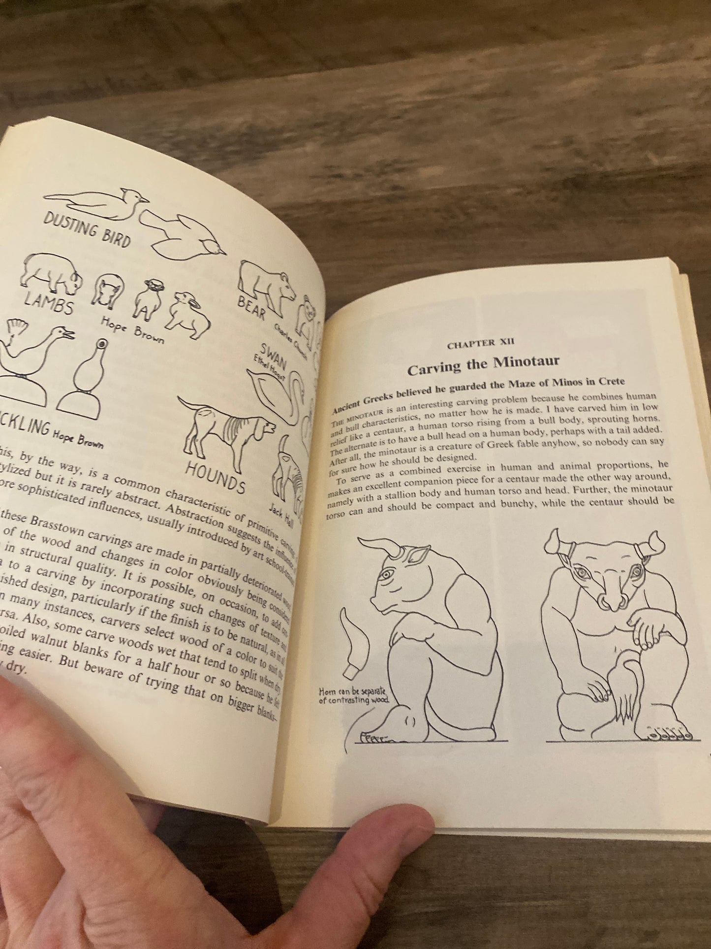 Carving Wooden Animals by E.J. Tangerman