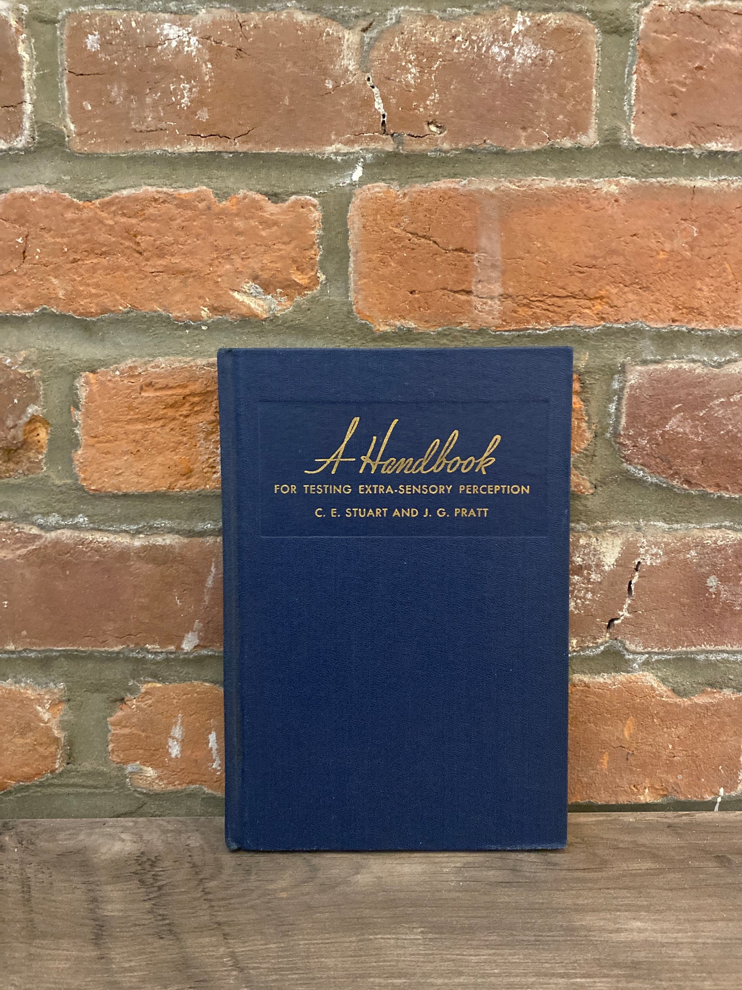 A Handbook For Testing Extra-Sensory Perception by C.E. Stuart