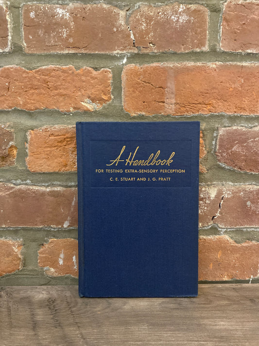 A Handbook For Testing Extra-Sensory Perception by C.E. Stuart