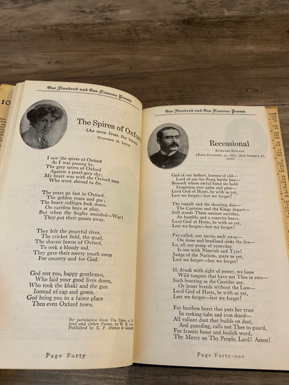 One Hundred And One Famous Poems