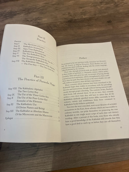 The Key to the True Kabbalah by Franz Bardon