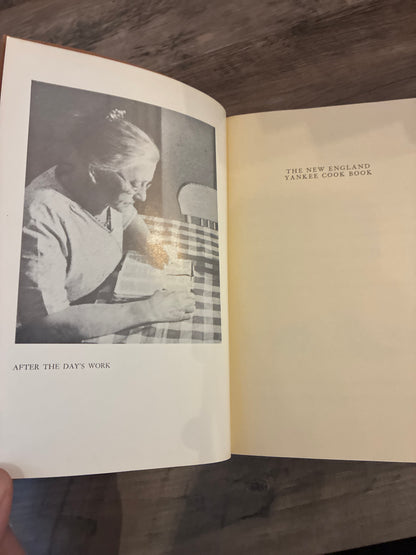 The New England Yankee Cookbook by Imogene Wolcott