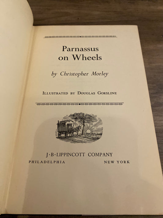 Parnassus On Wheels by Christopher Morley